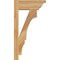 Ekena Millwork Balboa Traditional Rough Sawn Outlooker, Western Red Cedar, 6"W x 14"D x 26"H OUT06X14X26BOA01RWR - alternate 3